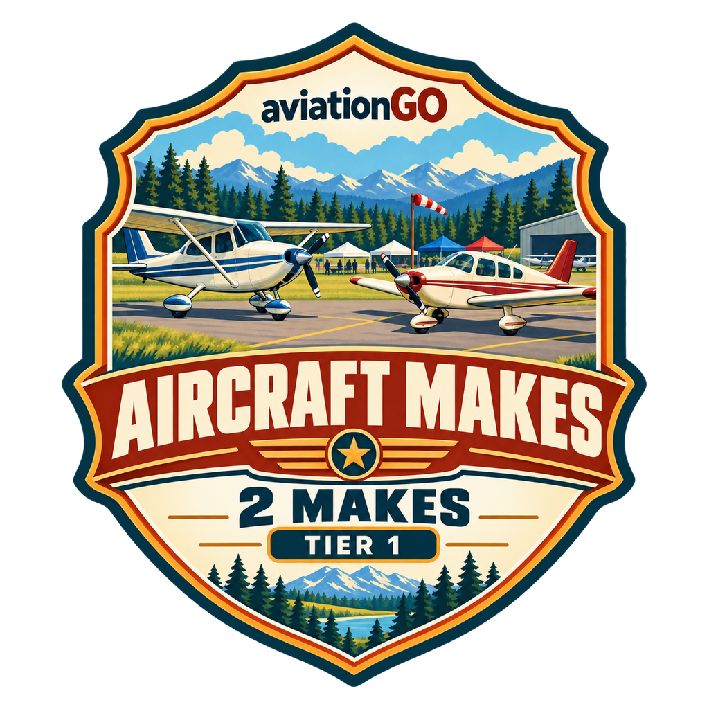 Aircraft Makes — 2 badge
