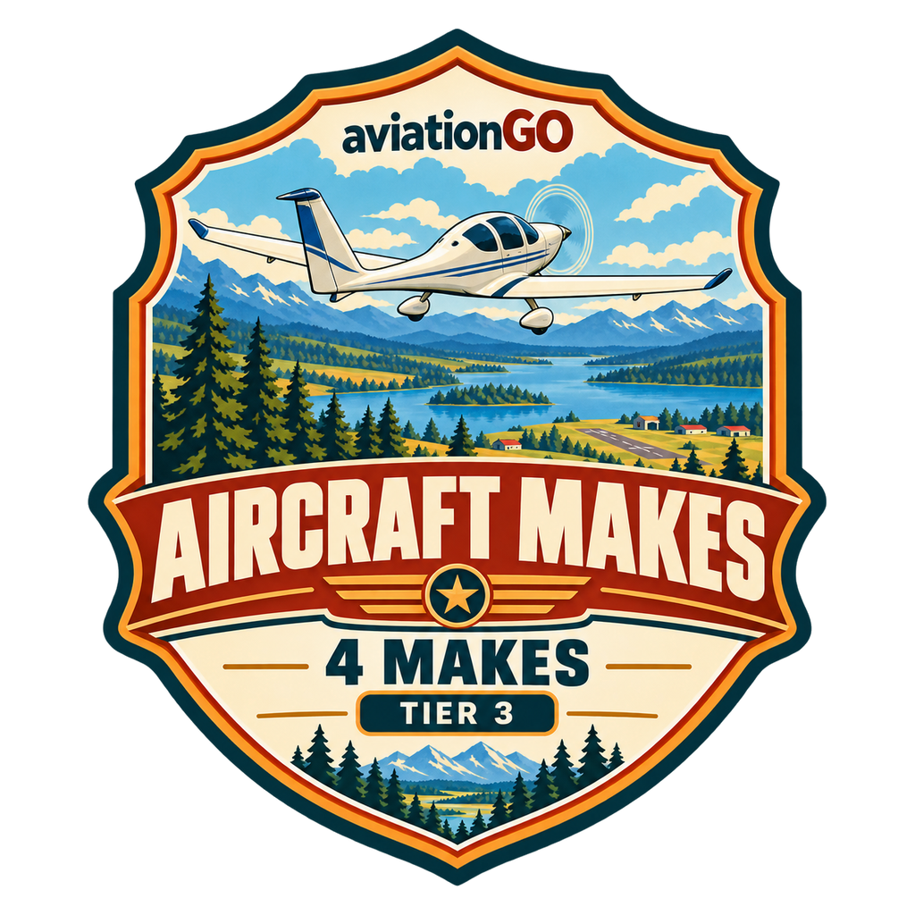 Aircraft Makes — 4 badge