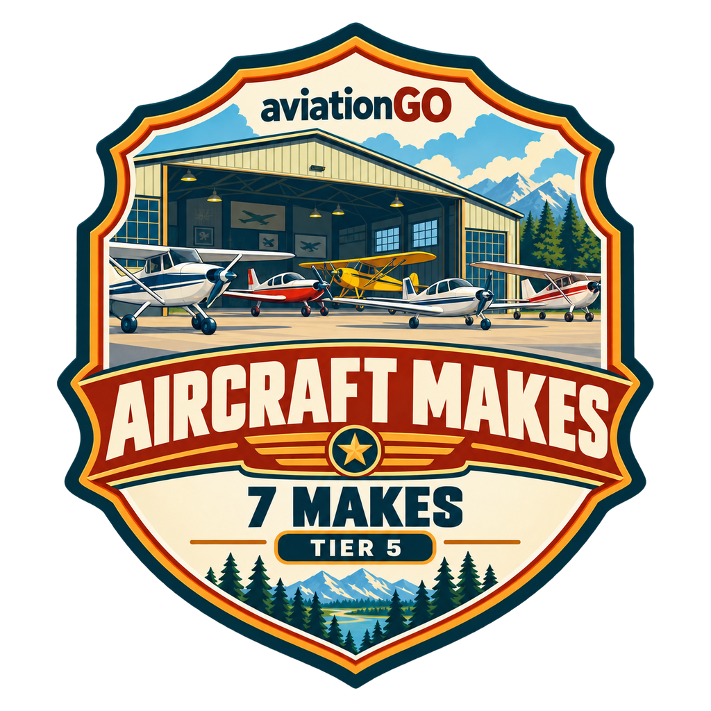 Aircraft Makes — 7 badge