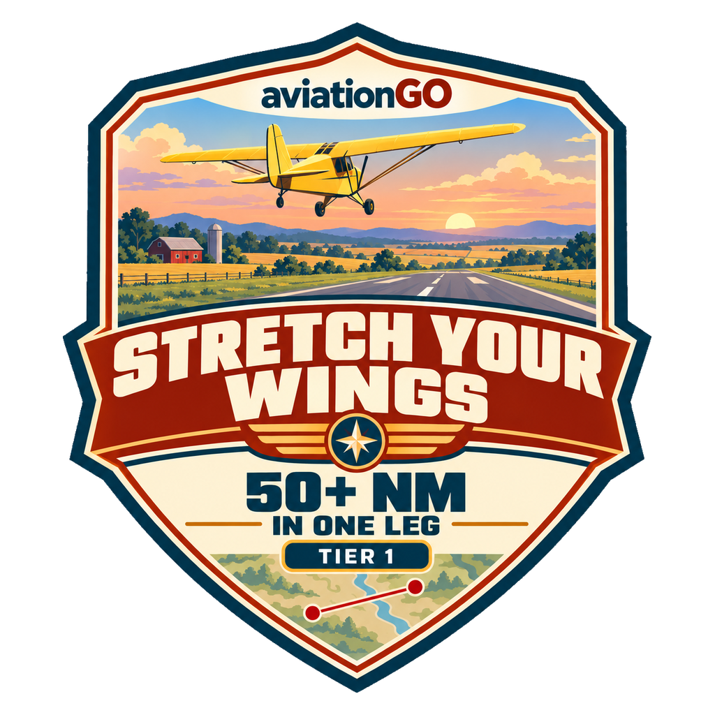 Stretch Your Wings badge