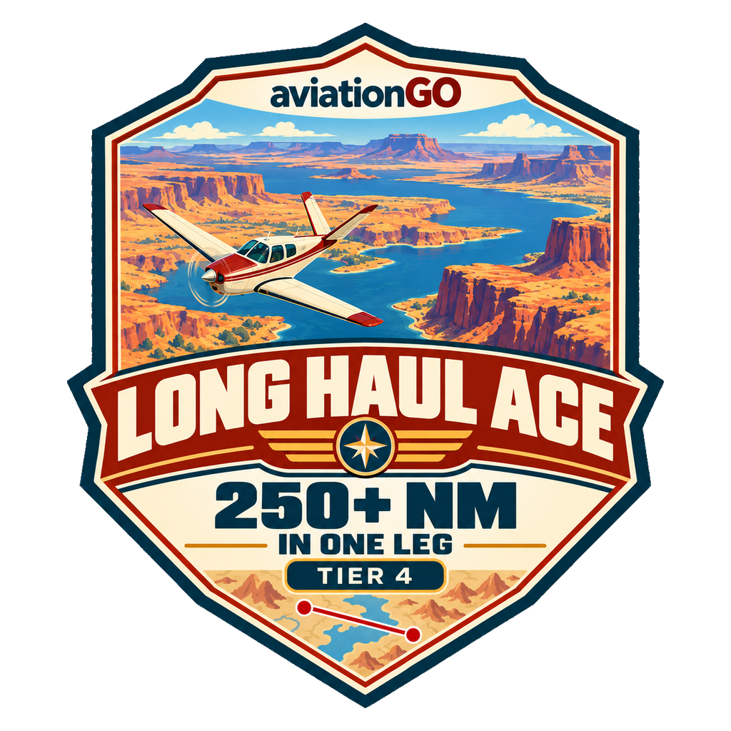 Long Haul Ace badge