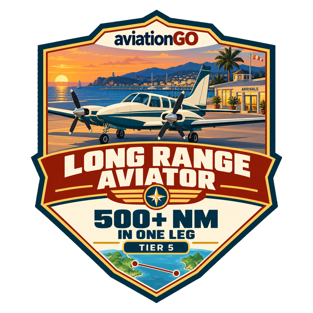 Long Range Aviator badge