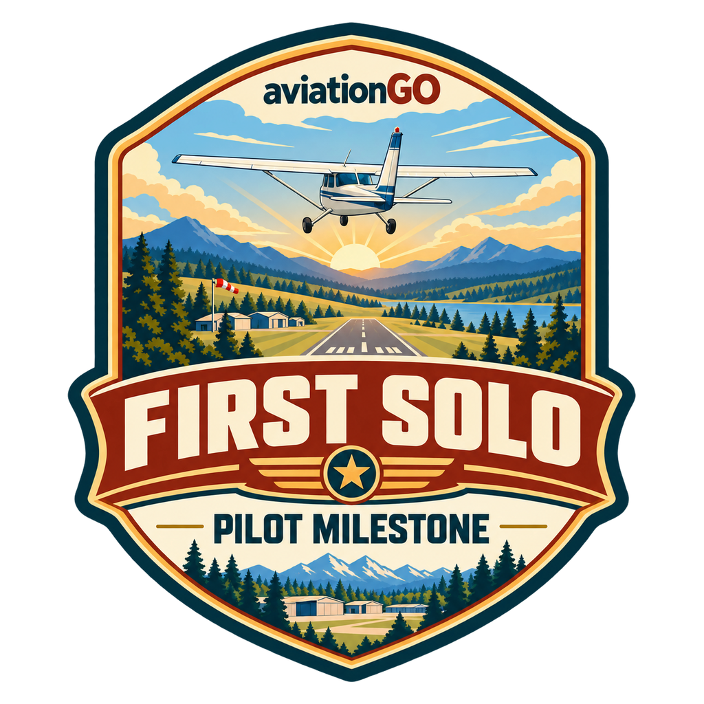 First Solo badge