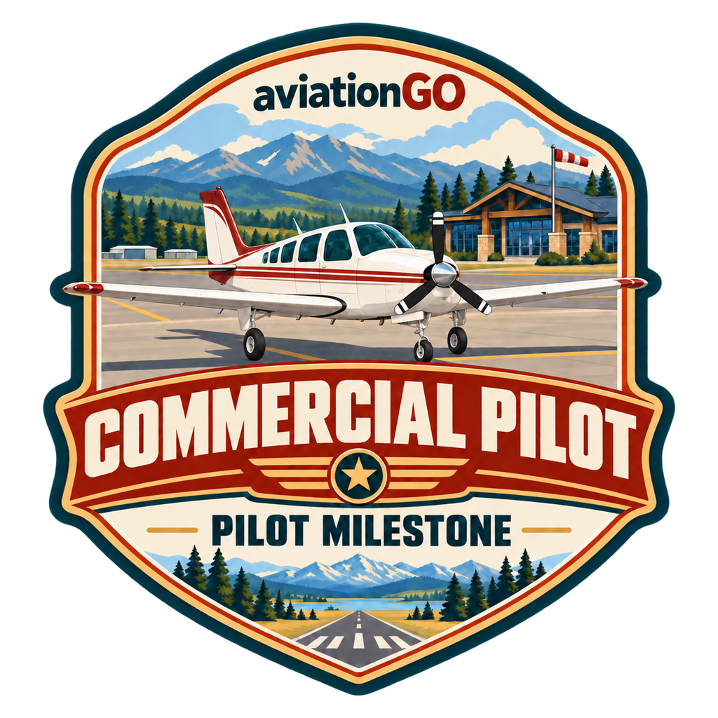 Commercial Pilot badge