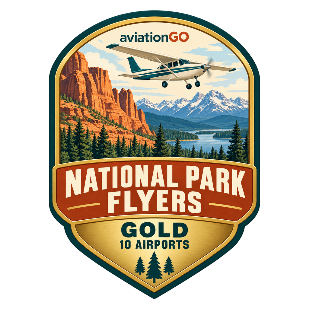 National Park Flyers — Gold