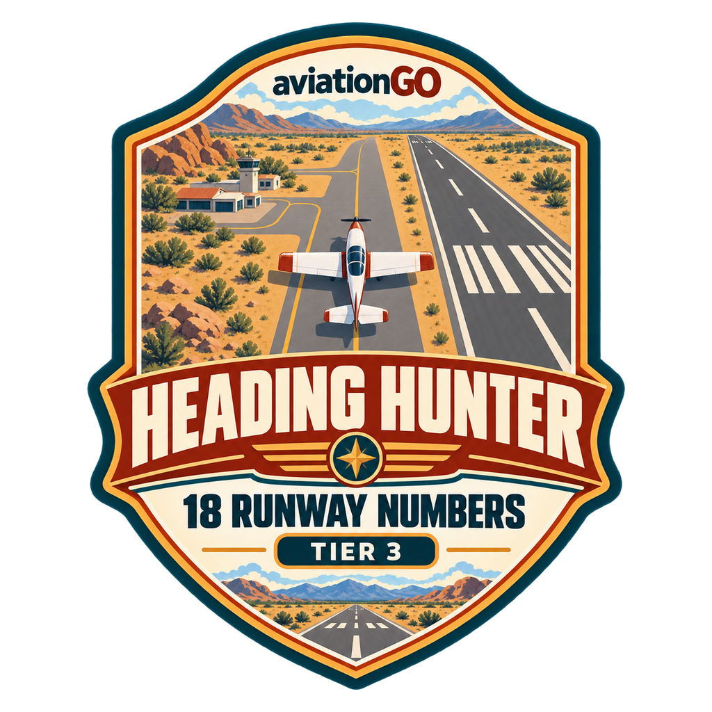 Heading Hunter badge
