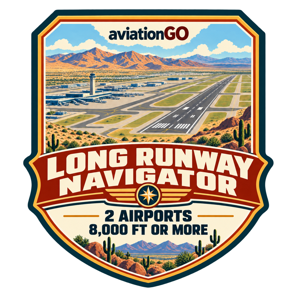 Long Runway Navigator badge