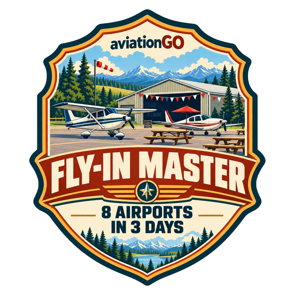Fly-In Master badge