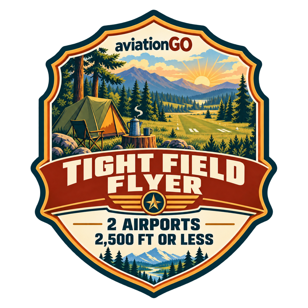 Tight Field Flyer badge