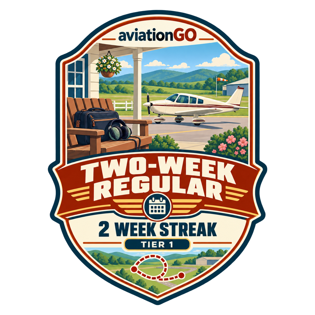 Two-Week Regular badge