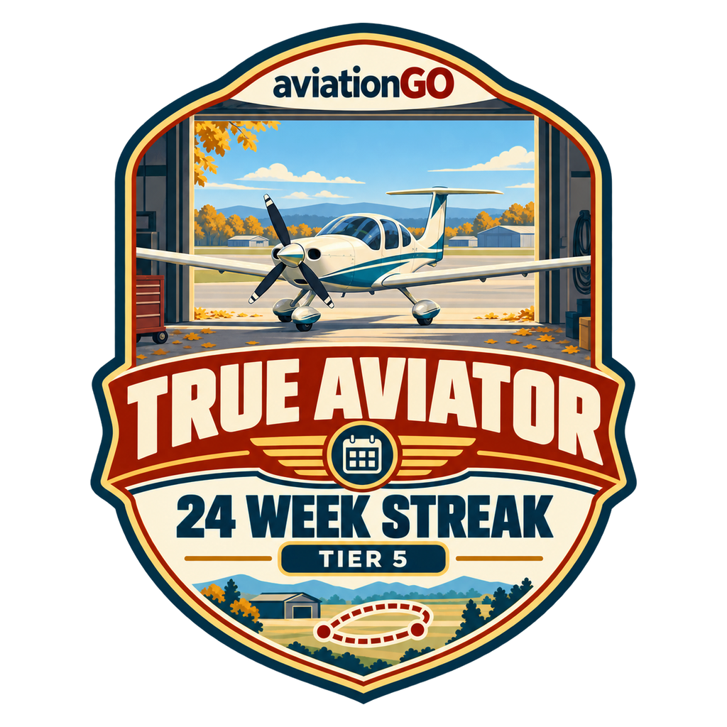 True Aviator badge